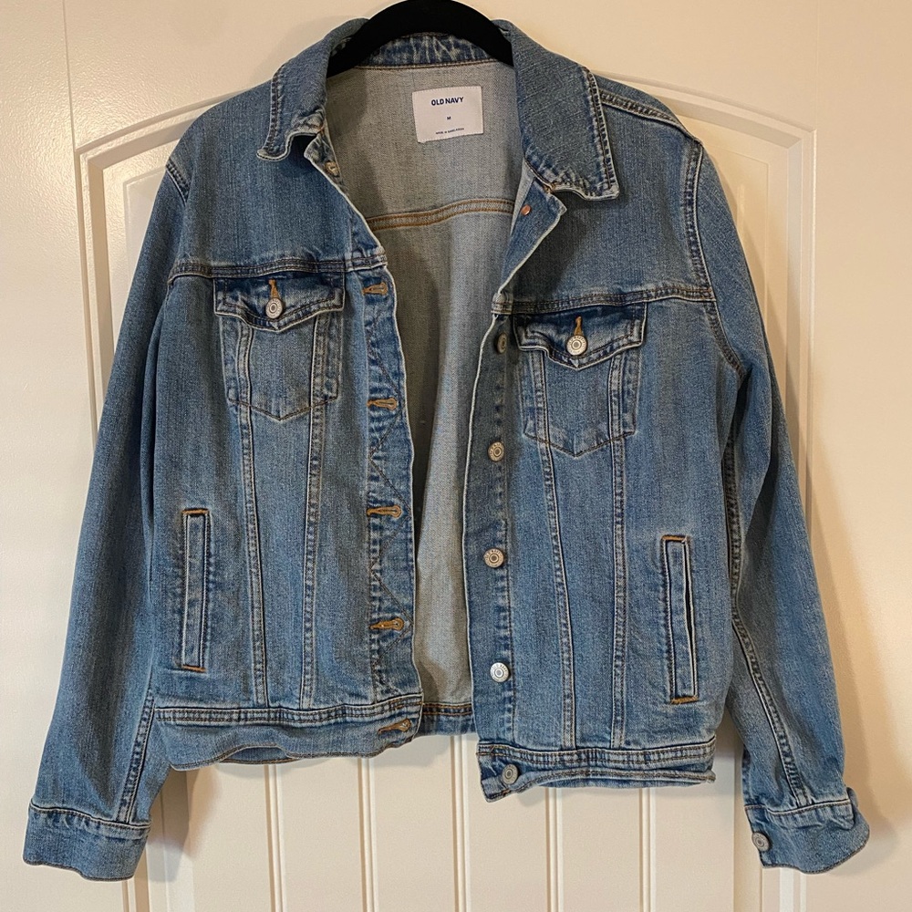 Old Navy Cropped Denim Jacket